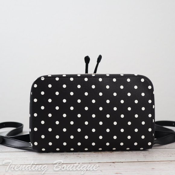 NWT Disney x Kate Spade New York Minnie Mouse Backpack in Black Multi - Picture 10 of 13